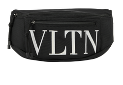 VLTN Bum Bag, Mens, Fabric, Black, MII, 3*